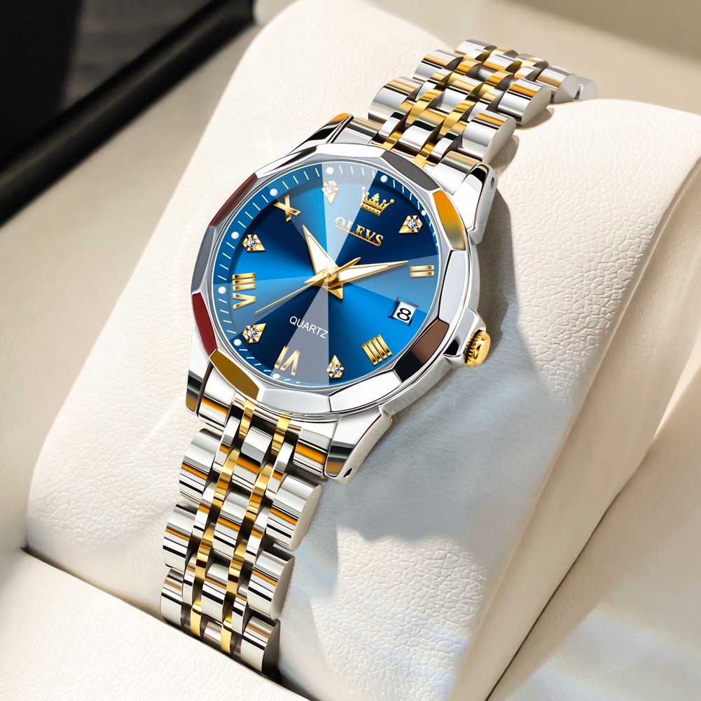 OLEVS 9931 Stainless Steel Strap Retro Hot Style Great Quality Watches for Women Waterproof Quartz Fashion Women Wristwatch